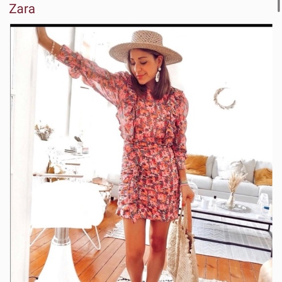 ZARA floral dress - Picture 10 of 16